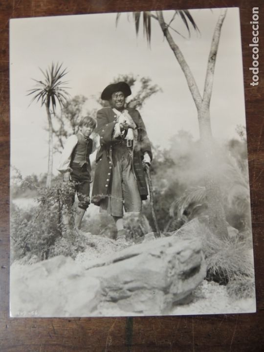 Cine: la isla del tesoro - foto original b/n - robert newton bobby driscoll TREASURE ISLAND