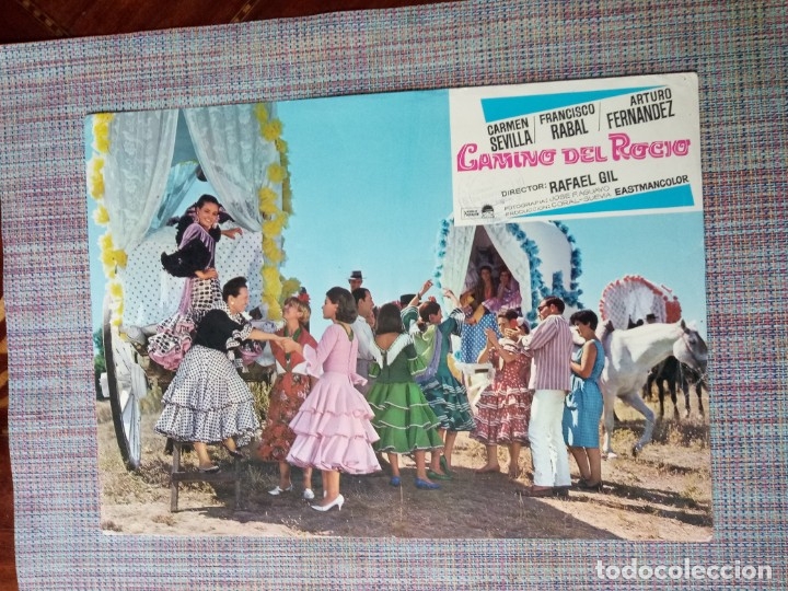 Cine: FOTOCROMOS DE PEL&Iacute;CULAS. CAMINO DEL ROCIO CARMEN SEVILLA PACO RABAL ARTURO FERN&Aacute;NDEZ.2 UNIDADES.
