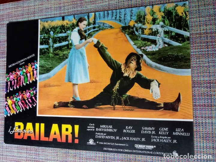 Cine: FOTOCROMOS DE PEL&Iacute;CULA. ESTO ES BAILAR, GENE KELLY, LIZA MINNELLI. COMPLETO 12 UNIDADES.