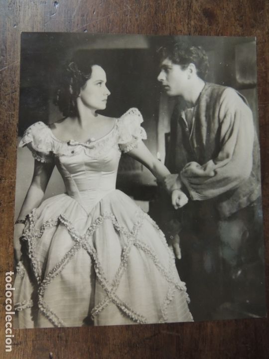 Cine: cumbres borrascosas - FOTO ORIGINAL B/N - Merle Oberon Laurence Olivier Wuthering Heights