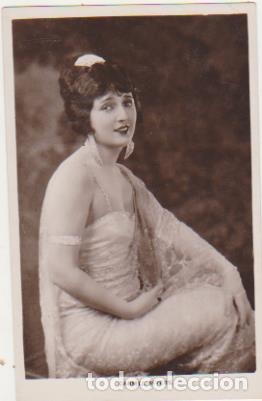 Cin&eacute;ma: Foto-Postal. Carmel Myers. Real Photograph. Long Acre London 1920-30