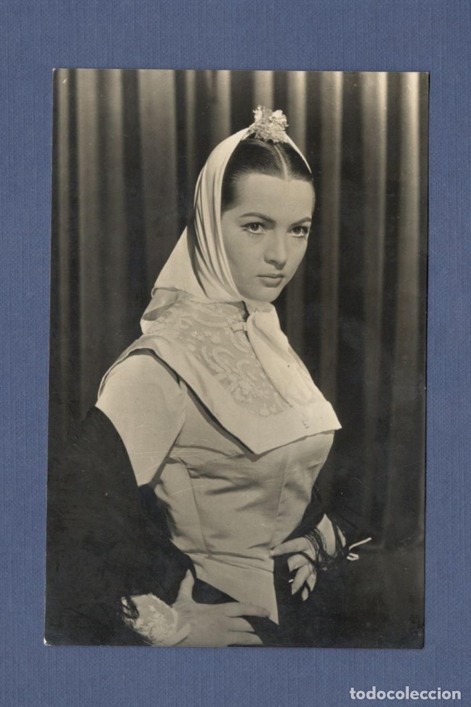 Cine: FOTO POSTAL: SARA MONTIEL EN LA PELICULA EL ULTIMO CUPLE (CIFESA) - EDICIONES JRB