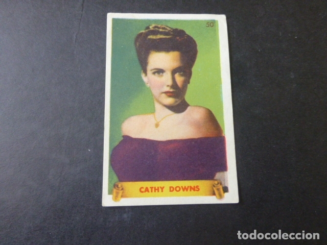 Kino: CATHY DOWNS FOTOCROMO ACTRIZ CINE