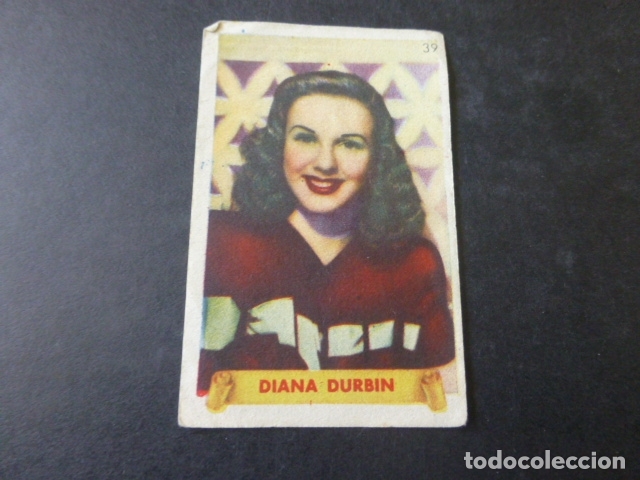 Kino: DIANA DURBIN FOTOCROMO ACTRIZ CINE