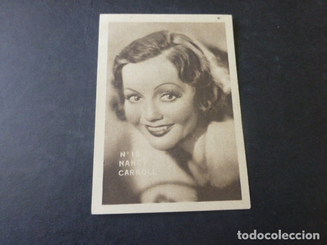Kino: NANCY CARROLL FOTOCROMO ACTRIZ CINE