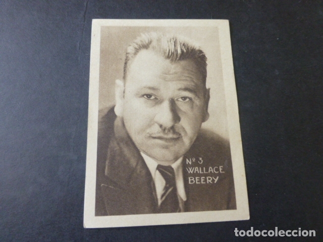 Kino: WALLACE BEERY FOTOCROMO ACTOR CINE