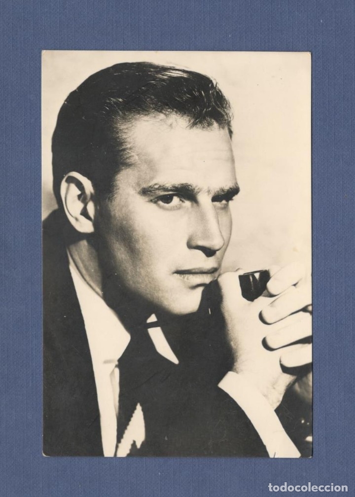 Cine: FOTO POSTAL: 2555 CHARLTON HESTON