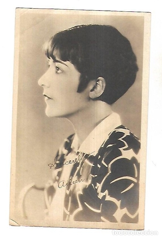 Cin&eacute;ma: FOTOGRAFIA DE ARTISTA. AILEEN PRINGLE. 12 X 19CM.