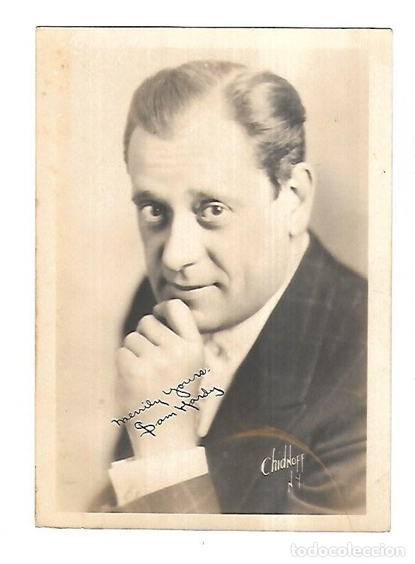 Cin&eacute;ma: FOTOGRAFIA DE ARTISTA. SAM HARDY. 12 X 18CM.