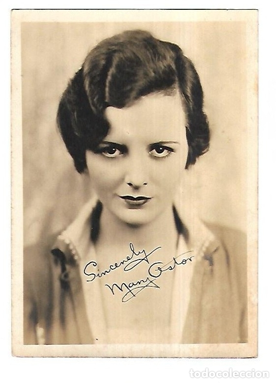 Cin&eacute;ma: FOTOGRAFIA DE ARTISTA. MARY ASTOR. 12 X 18CM.