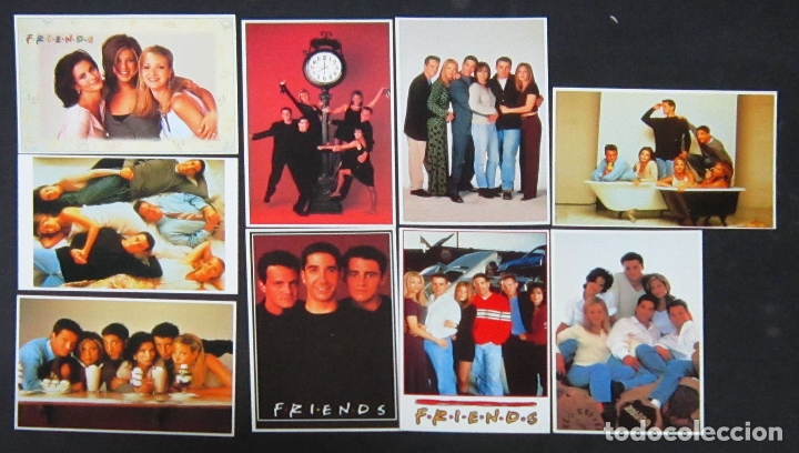 Cinema: LPC 010 FRIENDS ANNISTON COX KUDROW LEBLANC SCHWIMMER PERRY 9 POSTALES 10x15 cm