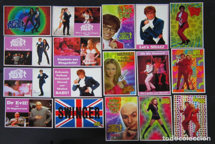 Cine: LPC 023 AUSTIN POWERS MIKE MYERS 27 POSTALES 10x15 cm