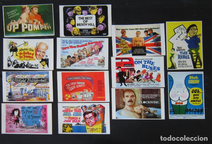 Cinema: LPC 030 BRITISH COMEDY COMEDIA BRIT&Aacute;NICA 13 POSTALES 10x15 cm