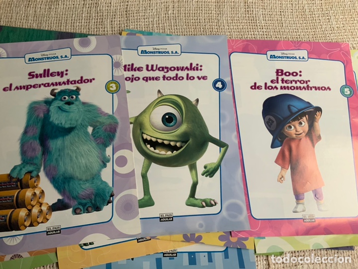 Cinema: MONSTRUOS S.A. N&ordm; 1 AL 11 UN COLECCIONABLE DE MIEDO CONTIENE FASCICULOS 4 PAGINAS CADA UNO
