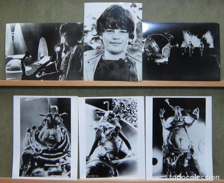 Cine: F29736D EXPLORADORES RIVER PHOENIX ETHAN HAWKE JOE DANTE SCIFI 6 FOTOS B/N ORIGINALES