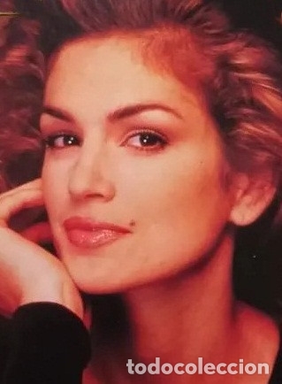 Cine: TARJETA ACARTONADA -10*15- MANO - CINDY CRAWFORD