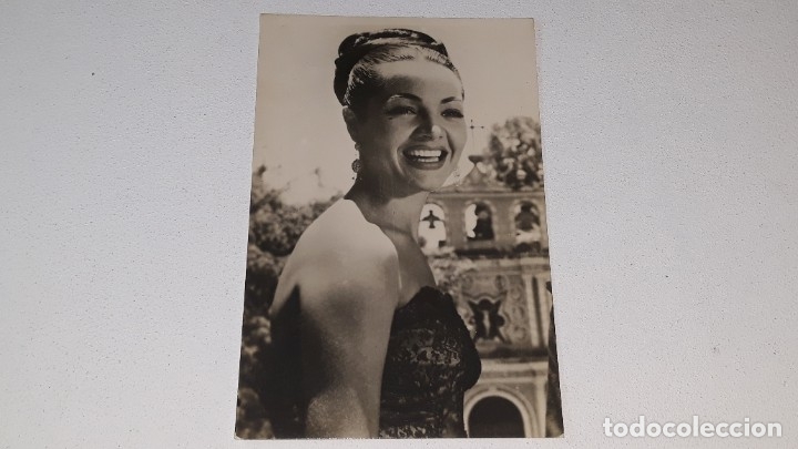 Cine: ANTIGUA FOTO POSTAL N&ordm; 2959 DE LA ACTRIZ SARA MONTIEL A&Ntilde;OS 50 / 60