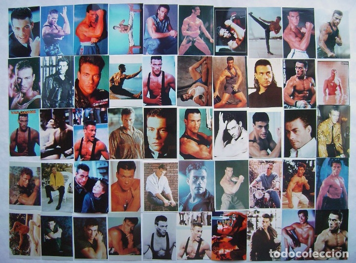 Cin&eacute;ma: VAN DAMME. 50 REPRODUCCIONES EN FOTOGRAF&Iacute;A SOBRE 10 X 15 cms.. LOTE 1.