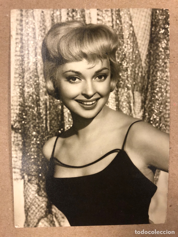 Cinema: NADJA TILLER. FOTO POSTAL EN B/N UFA. 10,5 x 15 Cms. SIN CIRCULAR.