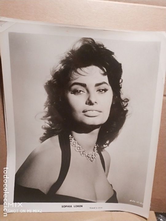 Cin&eacute;ma: SOPH&Iacute;A LOREN FOTO ORIGINAL USA A&Ntilde;OS 50
