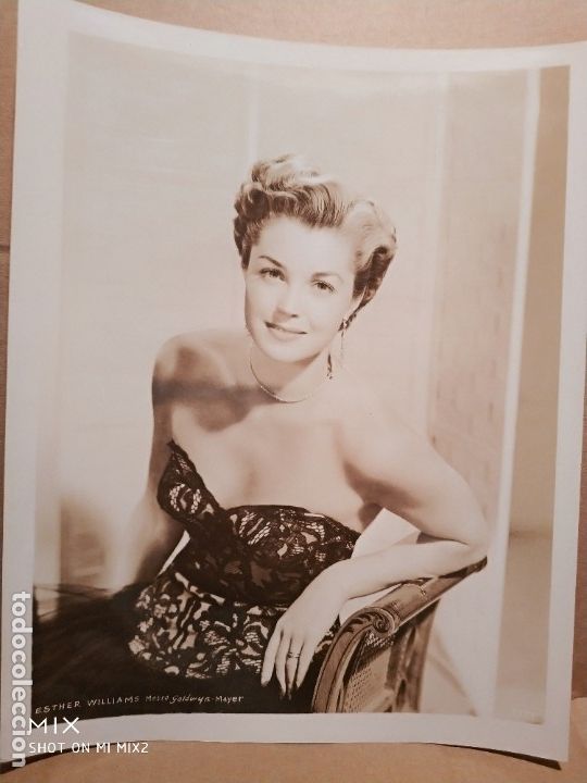 Cine: ESTHER WILLIAMS FOTO PROMO USA A&Ntilde;OS 50