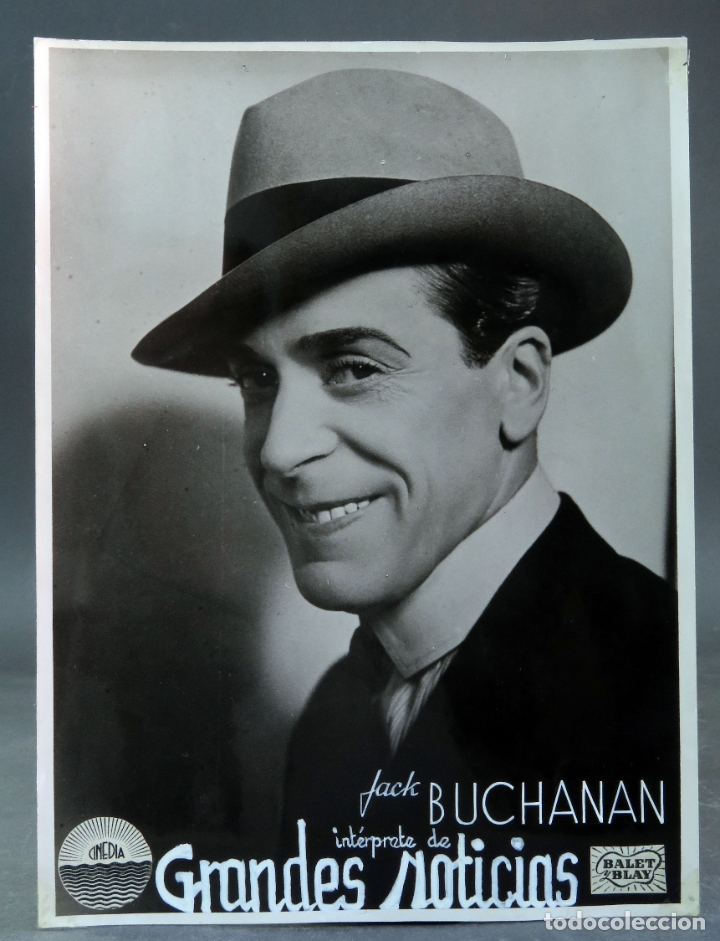 Cine: Foto cine actor Jack Buchanan en Grandes Noticias 1938
