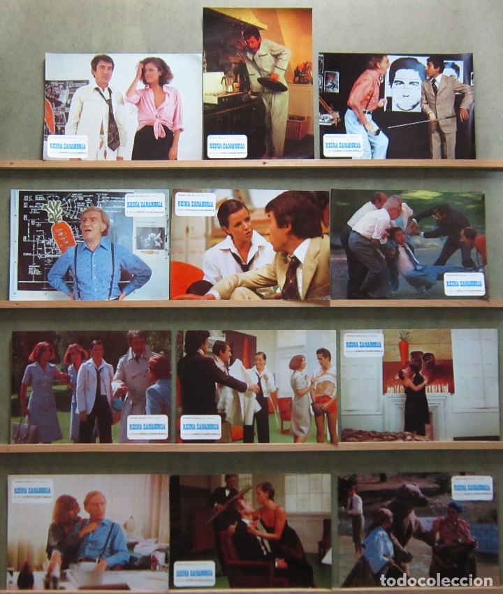 Cinema: AAW78 REINA ZANAHORIA JOSE SACRISTAN MARILINA ROSS SET COMPLETO 12 FOTOCROMOS ORIGINAL ESTRENO