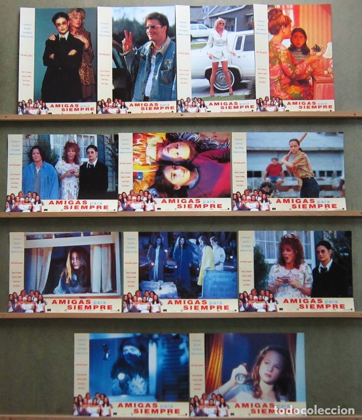 Cine: QT79 AMIGAS PARA SIEMPRE CHRISTINA RICCI DEMI MOORE SET COMPLETO 12 FOTOCROMOS ORIGINAL ESTRENO
