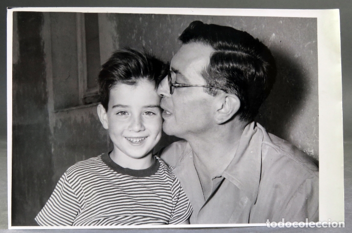 Cin&eacute;ma: Fotograf&iacute;a actor Marcelino Pan y Vino ni&ntilde;o Pablito Calvo a&ntilde;os 50