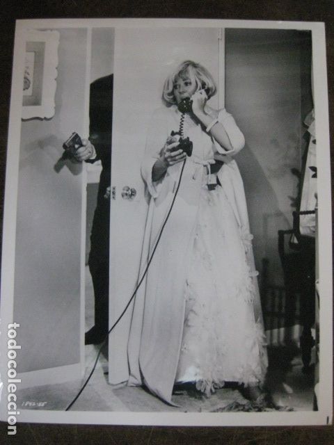 Cine: doris day - foto original b/n - phone scene