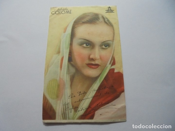 Cin&eacute;ma: FOTO ANTO&Ntilde;ITA COLOME.-CIFESA