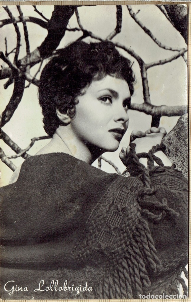Kino: FOTO POSTAL GINA LOLLOBRIGIDA - 1958.