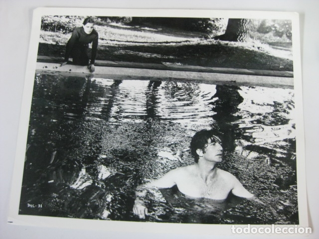 Cine: romy schneider - foto original b/n - film scene
