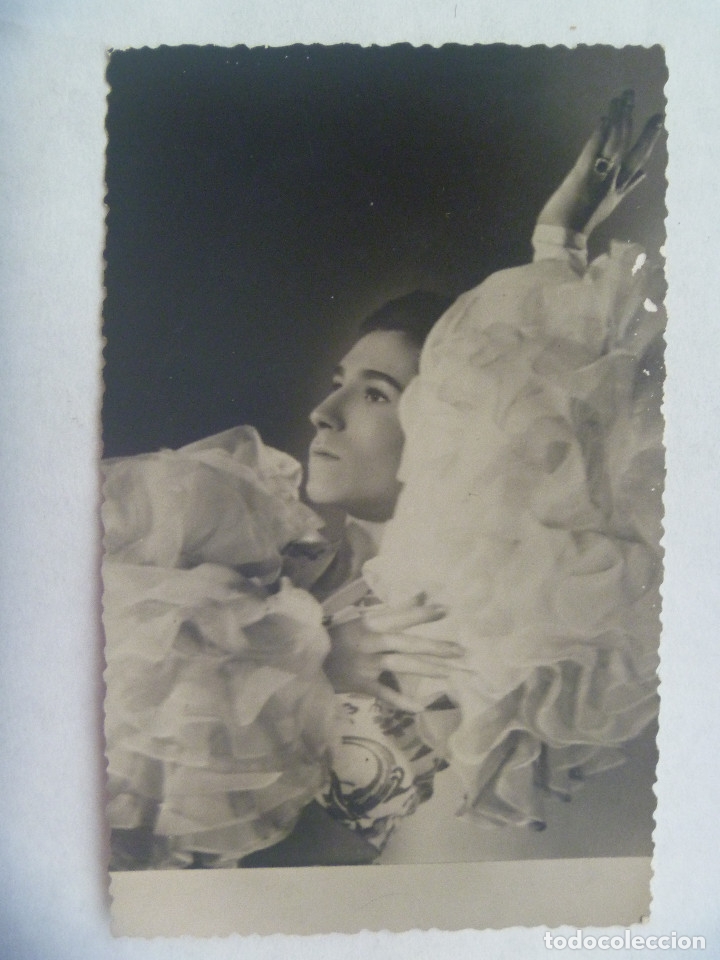 Cine: FOTO ORIGINAL DEL ACTOR Y BAILARIN FLAMENCO PEPE DEL RIO. DE RAH&Uuml;L, BARCELONA