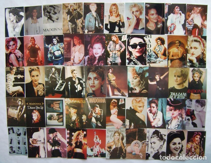 Cine: MADONNA. lote N&ordm;5. 50 REPRODUCCIONES EN FOTOGRAF&Iacute;A SOBRE 10 X 15 cms..