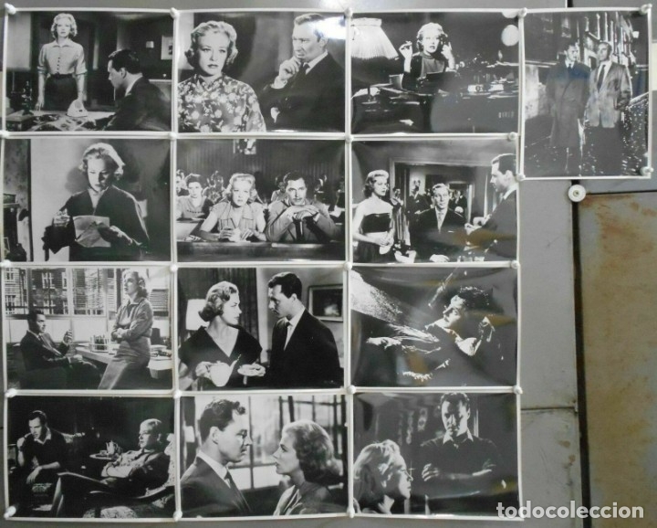 Cine: F27182D HILDEGARDE KNEF 13 FOTOS ORIGINALES B/N ESPA&Ntilde;OLAS