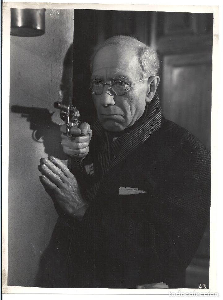 Cine: F30483 NICOLAS PERCHICOT FOTO B/N ORIGINAL ESPA&Ntilde;OLA FOTOGRAFO M. BERINGOLA