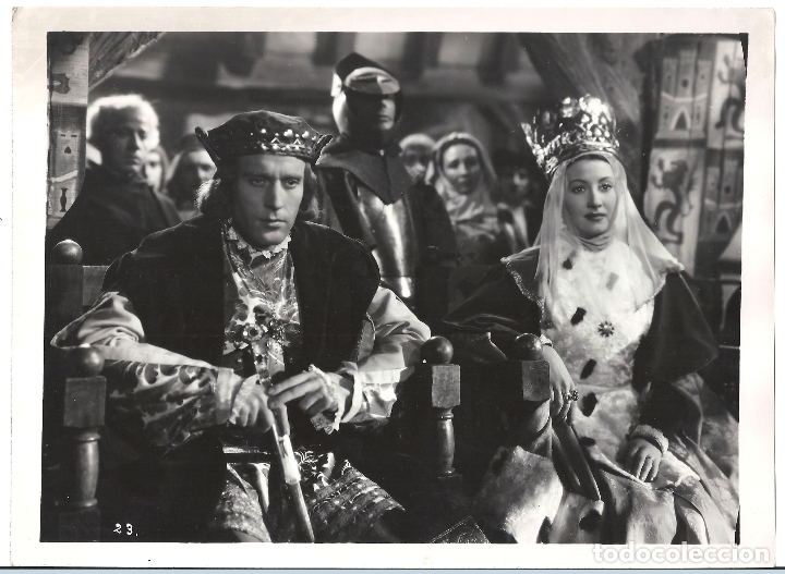 Cine: F30492 LINA YEGROS JULIO PE&Ntilde;A FUENTEOVEJUNA FOTO B/N ORIGINAL ESPA&Ntilde;OLA