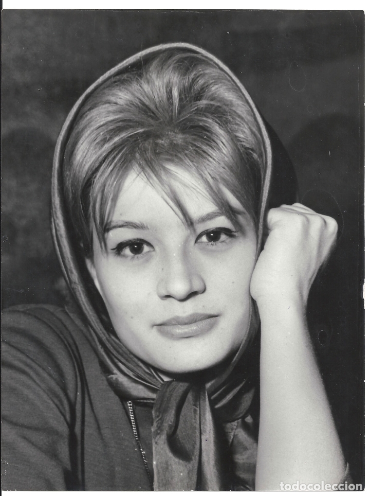 Cine: F30469 MAITE BLASCO FOTO B/N ORIGINAL ESPA&Ntilde;OLA PRENSA FOTOGRAFO WAGNER