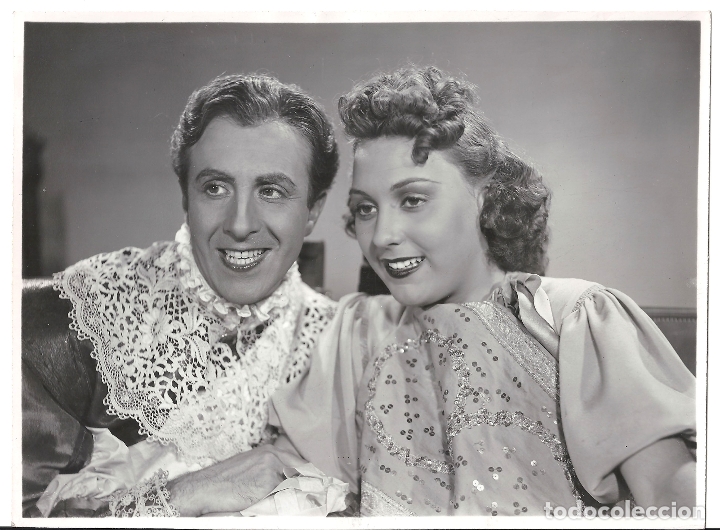 Cine: F30470 JUAN DE ORDU&Ntilde;A MARI PAZ LEYENDA ROTA FOTO B/N ORIGINAL ESPA&Ntilde;OLA