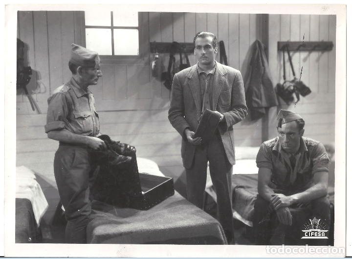Cine: F30518 ALFREDO MAYO LUIS PE&Ntilde;A A MI LA LEGION FOTO CIFESA B/N ORIGINAL ESPA&Ntilde;OLA