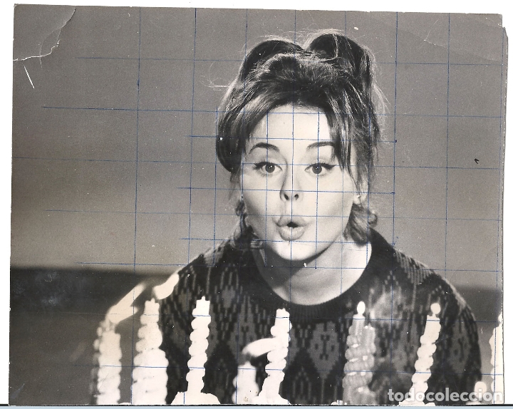 Cine: F30520 ROCIO DURCAL TENGO 17 A&Ntilde;OS FOTO B/N ORIGINAL ESPA&Ntilde;OLA