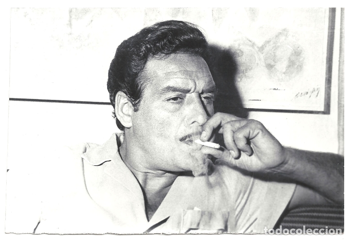 Cine: F30608 JORGE MISTRAL FOTO B/N ORIGINAL ESPA&Ntilde;OLA PRENSA FOTOGRAFO WAGNER