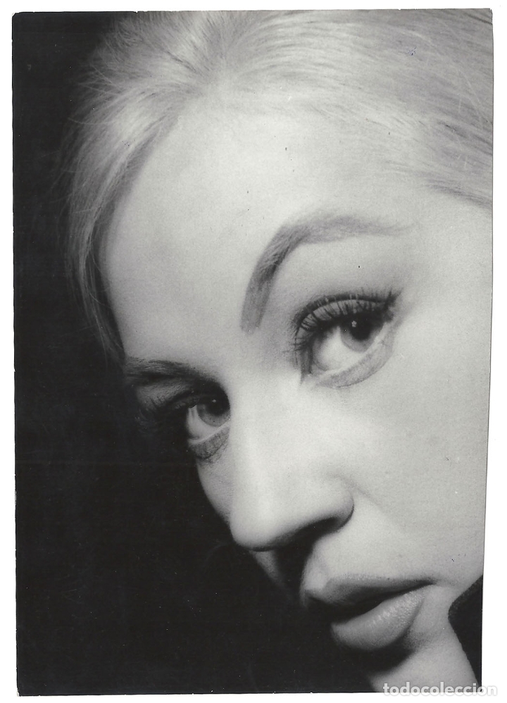 Cine: F30640 ANALIA GADE FOTO B/N ORIGINAL ESPA&Ntilde;OLA PRENSA FOTOGRAFO JAVIER