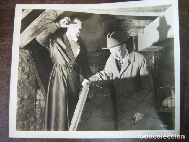 Cine: son of dracula - foto original b/n - El hijo de Dr&aacute;cula Lon Chaney Jr. Robert Siodmak