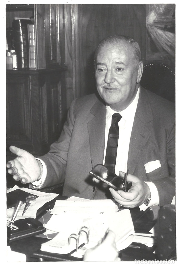 Cine: F30656 LUIS CESAR AMADORI FOTO B/N ORIGINAL ESPA&Ntilde;OLA PRENSA FOTOGRAFO MONTOYA-VAZQUEZ