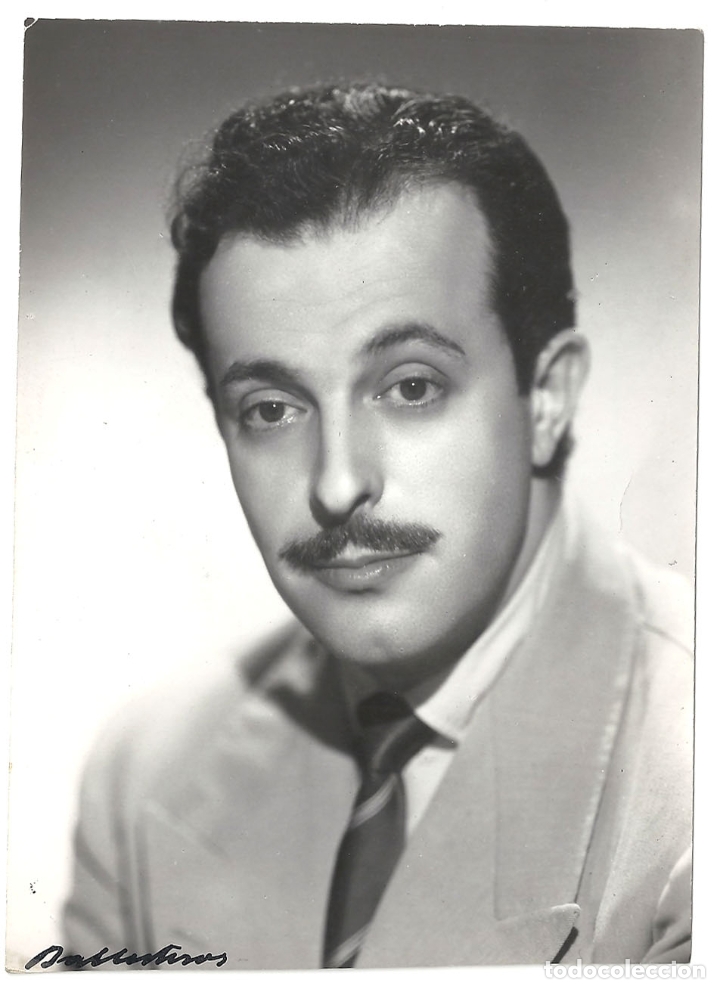 Kino: F30670 ANGEL PICAZO A DOS GRADOS DEL ECUADOR FOTO B/N ORIGINAL ESPA&Ntilde;OLA FOTOGRAFO BALLESTEROS