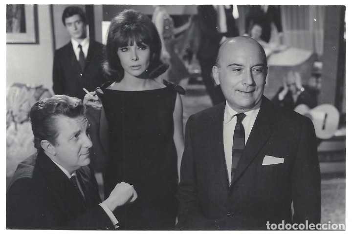 Kino: F30687 MARUJA MARIA ASQUERINO GUILLERMO MARIN FOTO B/N ORIGINAL ESPA&Ntilde;OLA PRENSA