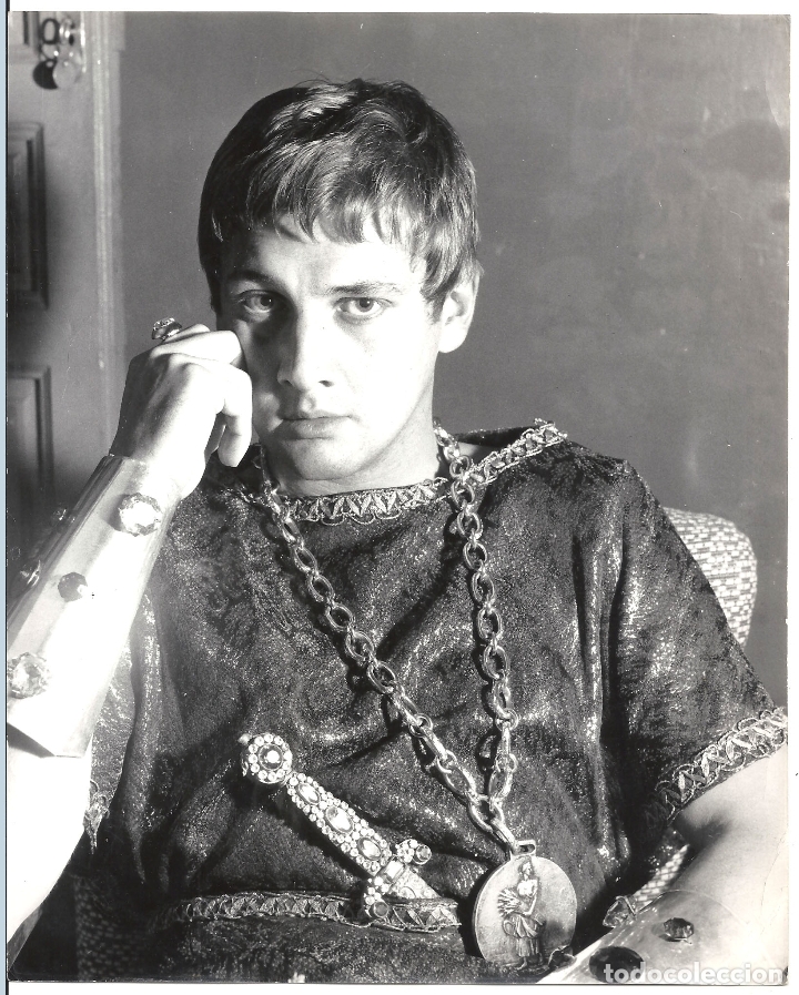 Cine: F30743 CARLOS LARRA&Ntilde;AGA ENTRE ESCENAS FOTO B/N ORIGINAL ESPA&Ntilde;OLA PRENSA MONDIAL PRESS