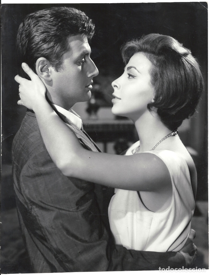 Cine: F30741 CARLOS LARRA&Ntilde;AGA MARIA LUISA MERLO FOTO B/N ORIGINAL ESPA&Ntilde;OLA FOTOGRAFO SIMON LOPEZ